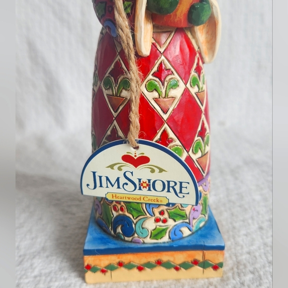 Jim Shore Holiday Tradition Small Santa with Patridge Peartree Figurine - Picture 8 of 10